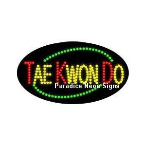  Tae Kwon Do LED Sign (Oval): Sports & Outdoors