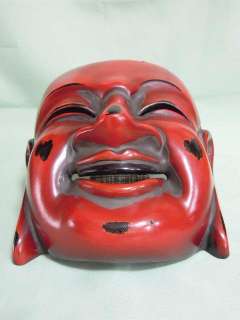 Demon SUIKOJU Samurai Japanese Noh & Kabuki Gigaku Mask  