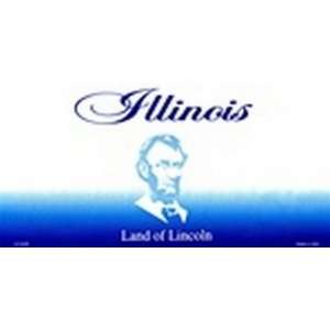  Illinois State Background Blanks FLAT   Automotive License Plates 