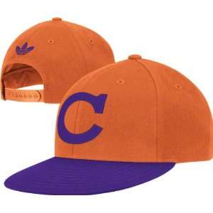  Clemson Tigers adidas Originals Vault Logo Snapback Hat 
