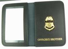 Customs & Border Protection Family Member ID Wallet w/CBP Officer Mini 