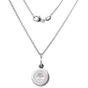  Citadel Sterling Silver Necklace with Silver Charm Sports 