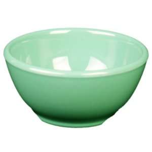   Green Melamine Collection 4.675 Inch Soup Bowl, 10Ounce,, Green, 12