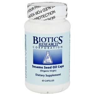 Biotics Research   Sesame Seed Oil   60 Capsules Health 