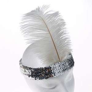  Showgirl Feather Headband Toys & Games
