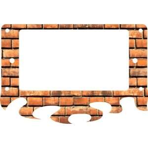  Brick Wall Graphical Gibson Flame Humbucker Surround 