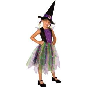  Lets Party By Time AD Inc. Light Up Rainbow Witch Child 
