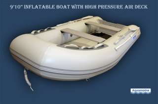 ft (910) inflatable fishing boat dinghy tender with HP Air deck 