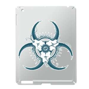  iPad 2 Case Silver of Biohazard Symbol 