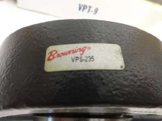 Browning Standard Pillow Block Bearings VPS 235, 2 3/16  