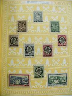 Vatican Stamps Early Mint Collection  