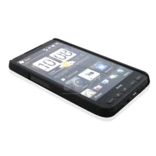 hard rubber case back cover lcd film for htc hd2 t8585 leo