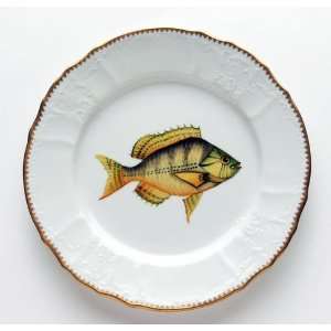  Anna Weatherley Antique Fish 9.5 In Dinner Plate No. 7 