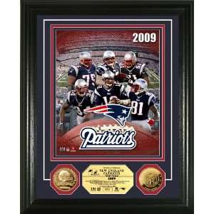   Patriots Team Force 24KT Gold Coin Photo Mint