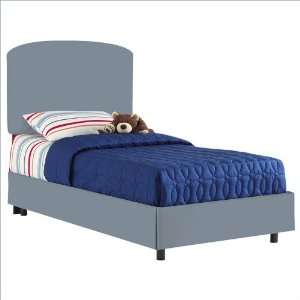   Furniture Kids Upholstered Bed in Duck Light Blue Furniture & Decor