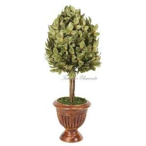  Boxwood Finial Topiary, Artificial Silk Plant, 2pcs: Home 