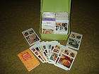 vintage betty crocker step by step recipe cards lime green
