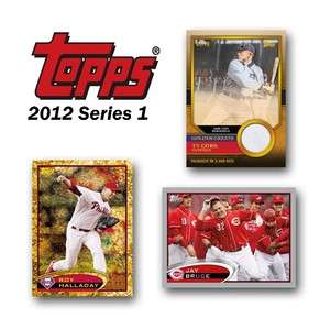 2012 Topps Series 1 Baseball Factory Sealed Value Box NEW!  
