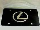 LEXUS LOGO Superior Metal License Plate Frame (Fits: Lexus)