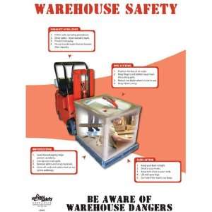 National Safety Compliance Warehouse Safety Poster   18 X 24 Inches 