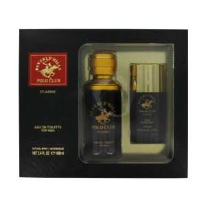 Beverly Hills Polo Club Classic By Beverly Fragrances   Gift Set    3 