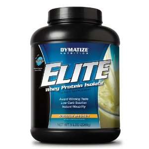   Elite Whey Isolate Protein Smooth Banana 5lb