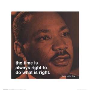  Martin Luther King Jr.   iPhilosophy Time by Unknown 16x16 