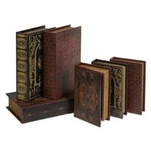  Monte Cassino Book Box Collection   Set of 6 by IMAX: Old 