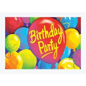  Birthday Balloons Party Invitations