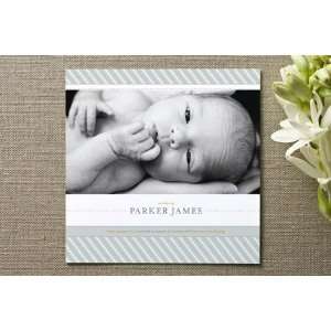  Parker Stripe Birth Announcements by sweet tree st 