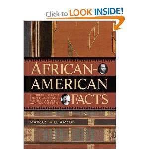  African American Facts (9780517163085) Marcus Williamson Books