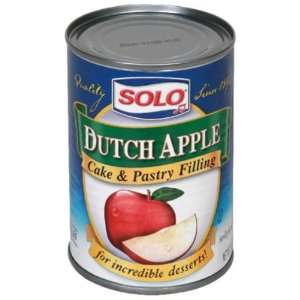 Solo, Filling Apple, 12 OZ (Pack of 12) Grocery & Gourmet Food