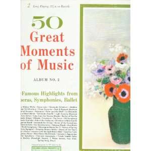   record] 50 Great Moments of Music   Album no. 2 RTV Sales Inc Music