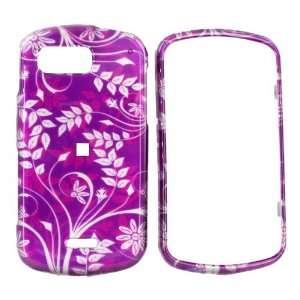  For Samsung Moment Hard Case Cover Skin Floral Purple 
