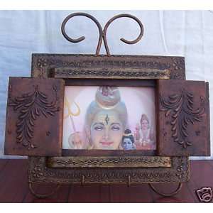 Lord Shiva, Pic in Double door Photo Frame