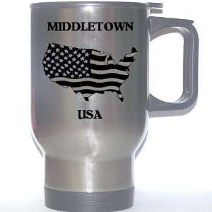   US Flag   Middletown, Ohio (OH) Stainless Steel Mug: Everything Else