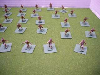   War I Hand Painted plastic Infantry figures in 1/72 / 25mm  