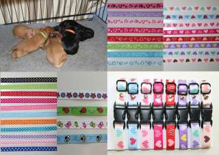 Puppy Whelping Collars Dog Breeding ID Collars Kit box, Choose Your 