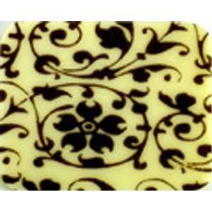 American Chocolate Designs Chocolate Transfer Sheet   Floral Scroll 
