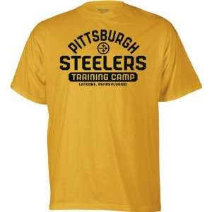  Pittsburgh Steelers  Gold  Training Camp T Shirt Sports 