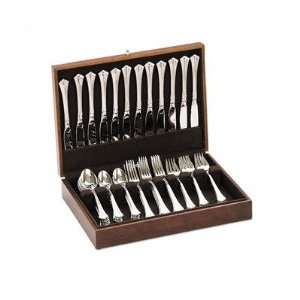 Reed & Barton 523B Promotional Brown Silverware Chest with Brown 