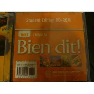  Bien Dit Level 1a Student Edition on CD ROM (French 
