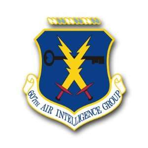  US Air Force 607th Air Intelligence Group Decal Sticker 3 