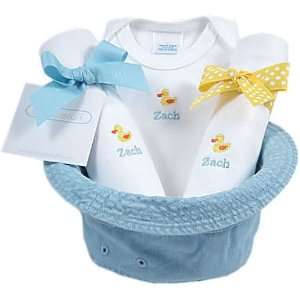 just ducky   personalized bucket hat gift set