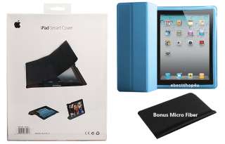   New Polyurethane Smart Magnetic Case For the iPad 2 Blue Color  