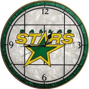  Dallas Stars 12 in Glass Wall Clock