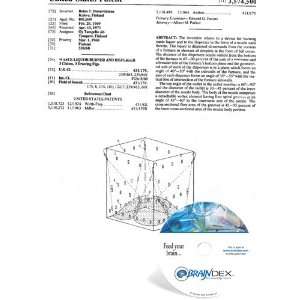  NEW Patent CD for WASTE LIQUOR BURNER AND DISPERSER 