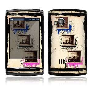 Sony Ericsson Xperia X10 Mini Pro Skin Decal Sticker   World Traveler