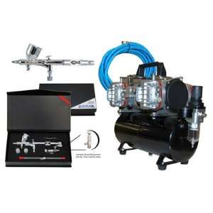   Four Cylinder Piston Air Compressor with Tank: Home & Kitchen