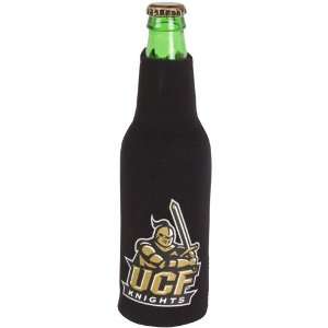   UCF Knights Zippered 12oz. Bottle Koozie   Black